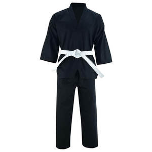 Arts martiaux professionnels de haute qualité sur mesure noir karaté uniforme karaté Gi karaté costume Pro qualité arts martiaux porter - Product Image 3
