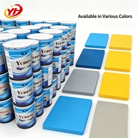 Peinture en caoutchouc chloré en aérosol, meilleur prix, YUHONG, revêtement résistant à la chaleur pour surfaces métalliques, structure en acier, anti-corrosion