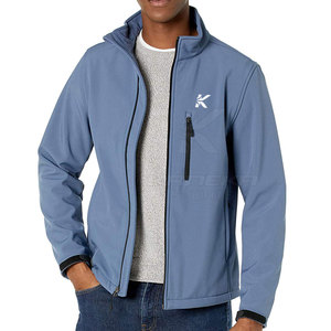 Chaqueta de Invierno Softshell para Hombre, Ligera, Cortavientos, Cálida, Transpirable, Ecológica, con Cierre Frontal, para Uso Diario y Viajes - Product Image 4