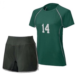 Uniformes de Voleibol Sublimados de Diseño Moderno y Calidad Premium, Unisex, Color y Tallas Personalizables, Conjunto de Uniforme de Poliéster con OEM - Product Image 1