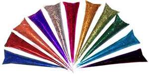 Cône à paillettes multicolores, 6 couleurs par paquet | |   Lot de 12 pièces - Product Image 3
