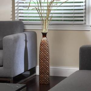 Vase à fleurs en métal de nouvelle conception de qualité d'exportation Magnifiques vases à fleurs en fer pour les décors d'entrée - Product Image 3