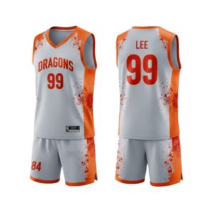 Camiseta de Baloncesto Transpirable 100% Poliéster con Logotipo Personalizado, Impresión por Transferencia de Calor, Ropa Deportiva 180GSM, Uniformes de Equipo - Product Image 2