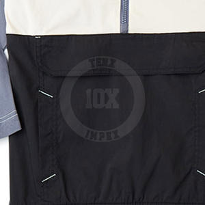 Avec Propre Votre Logo Jogging Porter Polyester Nylon Made Men Slim Fit Windbreaker Short Set Long Sleeve Windbreaker Shorts Set - Product Image 6