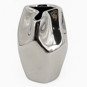 Elegante florero de diseño antiguo moderno de lujo elegante nuevo jarrón de suelo decoración hecha a mano - Product Image 4