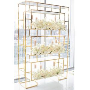 Stainless Steel Wedding <b>Backdrop</b> for Flowers Decoration Stage <b>Stand</b> Customized Design Garden Wedding Decoration <b>Backdrop</b> <b>Stand</b> - Product Image 5