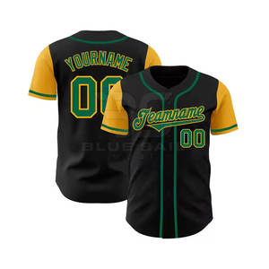 Último Estilo en Camisetas de Béisbol al por Mayor, Diseña Tu Propia Camiseta de Béisbol Personalizada - Product Image 2