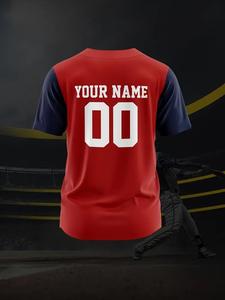 Hot Selling Best Design Lightweight Baseball Jersey Customized Logo <b>Printing</b> Sports Wear Polyester <b>Material</b> Baseball Jersey - Product Image 2