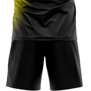 Maillot de football unisexe adulte respirant 100% polyester 180g à séchage rapide, col rond, personnalisable par sublimation avec nom d'équipe, logo personnalisé - Product Image 6