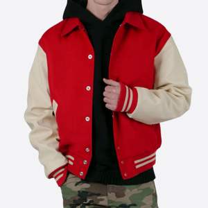 "Premium Collared Varsity <b>Jacket</b> with Custom Embroidery - Classic Letterman <b>Jacket</b> for <b>Men</b> and Women - Product Image 2