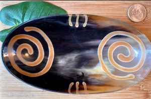 Cuenco de cuerno de buey hecho a mano de lujo para uso doméstico y en restaurantes - Product Image 2