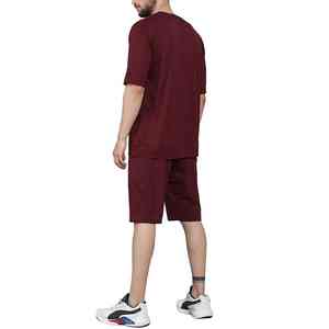 Ensemble 2 Pièces Tendance pour Homme : T-shirt et Short Respirants pour la Course, Manches Courtes, Coton Respirant, Été 2026 - Product Image 5