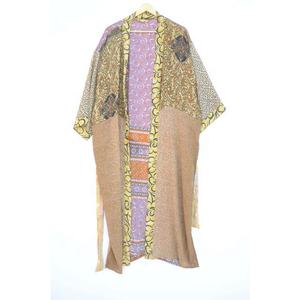 Women's <b>Vintage</b> Silk Kimono Robe Floral Bathing Gown for Summer <b>Bikini</b> Cover up Dressing Gown for Autumn Spring for Bridesmaid - Product Image 5