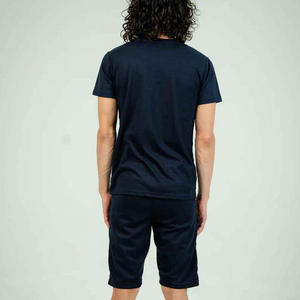 Novedad de verano, conjuntos de pantalones cortos informales para hombre, camiseta de manga corta, pantalones cortos, conjunto de chándal sólido, ropa de marca para hombre, conjuntos de 2 piezas, multicolor - Product Image 6
