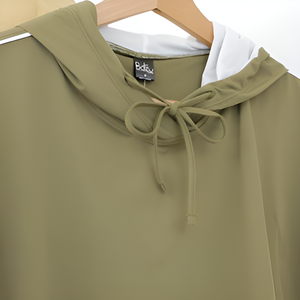 Xavia, ropa de mujer de alta calidad, de longitud completa Chaqueta corta, mangas regulares, cuello con capucha, tejido para ropa deportiva informal, sensación suave a la mano - Product Image 1