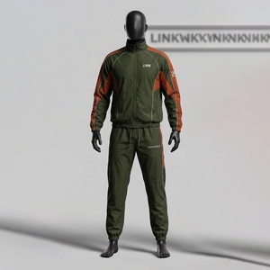Veste coupe-vent imperméable unisexe vintage 2026 en polyester et nylon léger, grande taille, pour le sport d'hiver et le jogging - Product Image 2