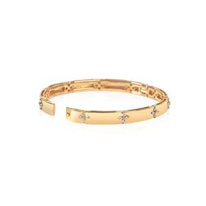 กำไลข้อมือเพชรทรงหยดน้ำ - กำไลหรูหราสำหรับผู้หญิง - Product Image 4