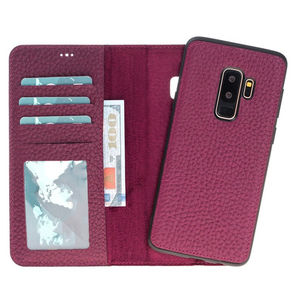 Funda de Cuero Personalizada para Teléfono Móvil, Cartera Plegable con Bordado Personalizado para Hombres - Product Image 1