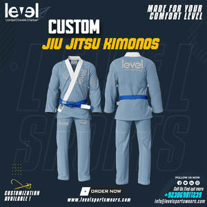 2025 gros Arts uniforme 2025 Bjj Kimono Kimono Jiu Jitsu uniformes hommes costume Jiu Jitsu karaté Gi Jiu Jitsu Gi uniforme - Product Image 4