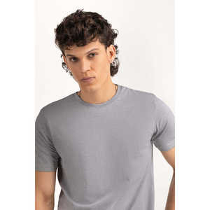 Camisetas Jersey con Etiqueta Personalizada, Corte Regular, 260 g/m², Transpirables, Antiarrugas, Talla Grande, MN-TS-SS25-002, Diseño Sólido, Teñido Liso - Product Image 3