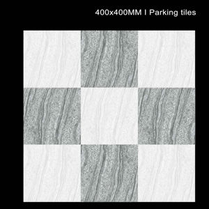Dalles de pavage en porcelaine robustes pour extérieur 400x400 mm 40x40 cm 16x16 pouces finition mate pour parking et terrasse - Product Image 1