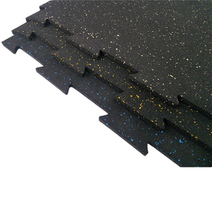 Suelo de goma de absorción de impacto elástico resistente al deslizamiento duradero del fabricante de Malasia para gimnasio-Cantidad a granel - Product Image 1