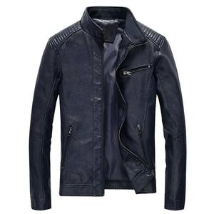 Veste de créateur ZOB vêtements d'extérieur en gros décontracté formel Style lourd tendance bombardier classique en cuir pur vestes pour hommes - Product Image 1