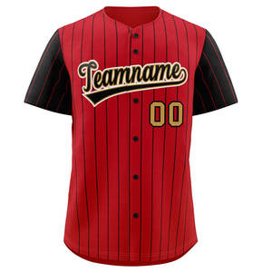 Top Slim Fit Nueva Transferencia de Calor Impreso Hombres Jersey de béisbol Media manga O Cuello Mejor aspecto Hombres Jersey de béisbol - Product Image 4