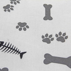 TACASA Luberon Chat Lit Grotte-Durable Osier & Acier Confortable Sécurisé Lavable Portable Pet Cage Imprimé Coussin Carton Emballé - Product Image 3