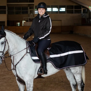 Alfombra de caballo con logotipo personalizado, impermeable, transpirable, duradera, manta de caballo ecuestre, precio de fábrica, alfombras/mantas de caballo - Product Image 6