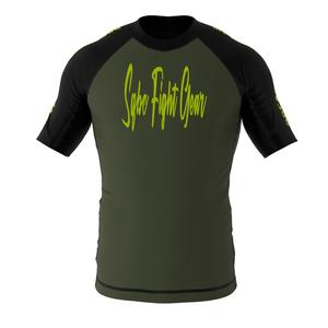 Grapplers Short <b>Sleeve</b> Rash Guard, Best Kickboxing Shirts & Sports Shirts Rash Guard For Training - Product Image 2