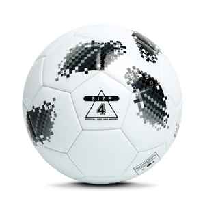 Ballon de football promotionnel en PVC de 1.6mm | Vessie en caoutchouc durable cousue à la machine | Idéal pour les cadeaux, les collectes de fonds et les événements d'équipe - Product Image 2