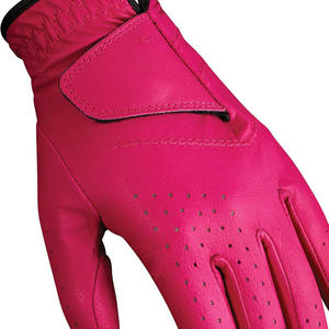 Gants de golf en cuir Cabretta avec couleurs personnalisées - Product Image 1