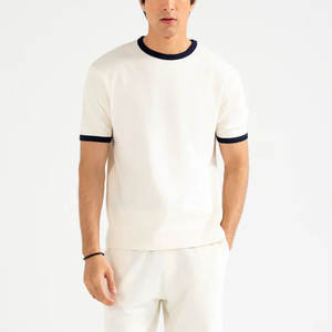 El mejor precio, camisetas informales ecológicas de secado rápido de poliéster/algodón para hombres para adultos, servicio OEM a la venta - Product Image 5