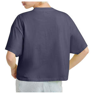 Tops Cortos de Alta Calidad para Mujer, Poliéster/Algodón, Ropa de Yoga, Ajuste Delgado, Transpirable, Secado Rápido, Ecológico, Personalizable - Product Image 2