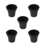 Porte-stylo en plastique noir Emuca, accessoire pour pots, modèle Espagne 3920317