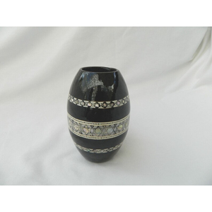 Square Pencil Holder in Wood and Mother of Pearl with Premium Design Perfect for Organizing Home and Office Desks - Product Image 6