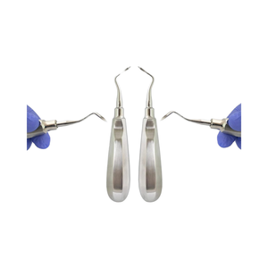 Mango hueco de acero inoxidable de grado alemán, Instrumentos dentales, fuente de alimentación Manual, empuñadura de cojín de lujo, clase III, mano izquierda y derecha - Product Image 2