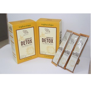 Boisson instantanée aromatisée Detox Brown Powder 22.5g x 12 Sacs Complément alimentaire Chocolat Detox OEM/ODM/Personnalisable - Product Image 4