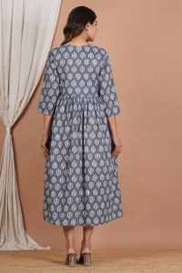 Wholesale High Quality Women Maternity <b>Dress</b> With Baby Feeding Access Classic <b>Nursing</b> Hospital <b>Dress</b> Cotton Clothes Manufacturer - Product Image 6