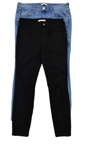 Las mujeres de moda Casual Skinny Jeans Algodón Spandex Con Destroy Wash Precio al por mayor de Bangladesh - Product Image 2