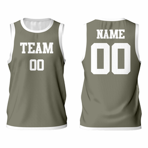 Camiseta de Baloncesto Retro Sublimada de Diseño Personalizado al por Mayor, Conjunto de Camisetas sin Mangas, Unisex, Tallas Grandes, Jersey de Fútbol Americano - Product Image 6