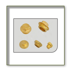 Tapón de parada de latón de alta precisión personalizado nuevo Júpiter comercial PVC forjado instalación de tuberías alta plomería pulido al por mayor - Product Image 2