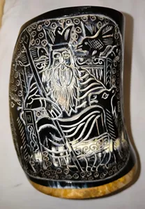 ถังเบียร์สไตล์ทะเลฮอร์นไวกิ้งแบบเรียบง่ายสำหรับใช้ในบ้านบาร์งานเลี้ยงคริสต์มาสในราคาถูกโดย mehak impex - Product Image 6