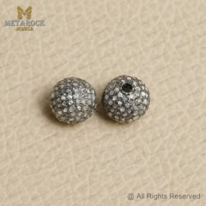 Oxidado 925 Plata encontrar minimalista encontrar Rosa corte diamante joyería nuevo diseño hecho a mano redondo encontrar - Product Image 2