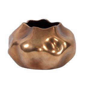 Jarrón de Aluminio Hecho a Mano por un Fabricante de Confianza, Diseño Tradicional, Acabado Metálico Plateado, Centro de Mesa para Bodas - Product Image 2