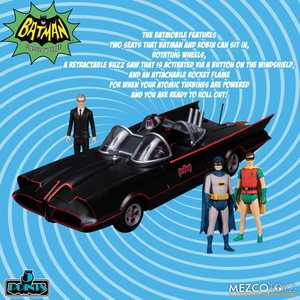Figura de Acción de Batman Deluxe de 5 Puntos, Edición 1966, Material Plástico - Product Image 5