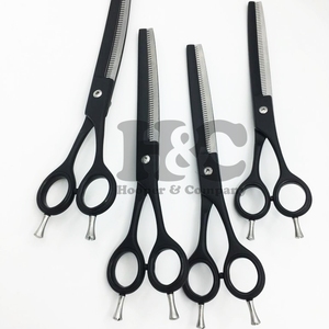 Nouveau Sharp Noir Enduit Rouge Rubis Vis Ciseaux En Acier Inoxydable Chien Toilettage Ciseaux Couleur Pet Ciseaux Ensemble Salon De Coiffure Fournitures - Product Image 6