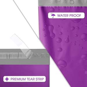 Sacs et enveloppes d'expédition auto-adhésifs biodégradables et imperméables pour petites entreprises, boutiques de vêtements, impression personnalisée - Product Image 3