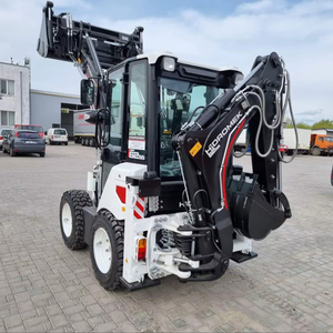 Livraison gratuite Chargeuse-pelleteuse Hidromek 62SS à vendre Chargeuse-pelleteuse sur roues Approuvée CE EPA Avec chargeur frontal Accessoire de chargeuse-pelleteuse - Product Image 3